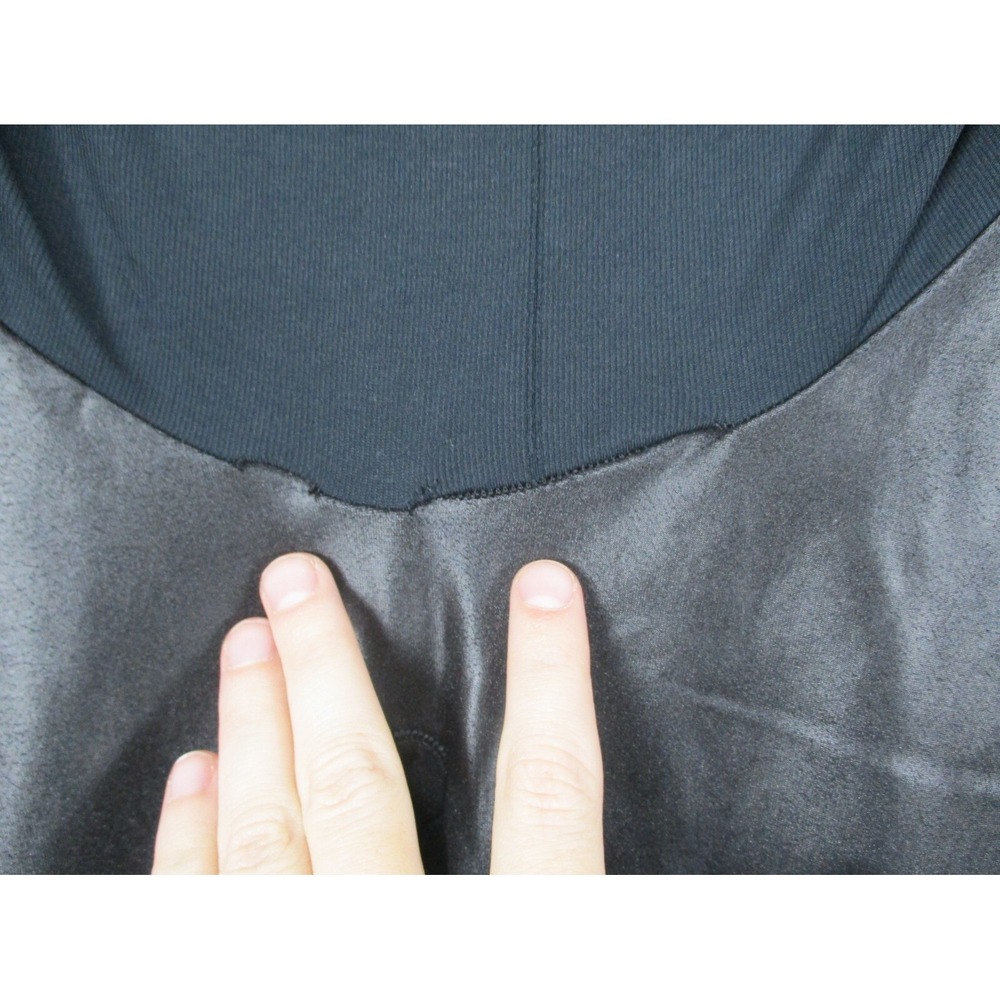 SPANX Mama Faux Leather Leggings Maternity XS Black - Picture 3 of 9
